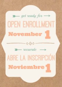 Open enrollment 2018